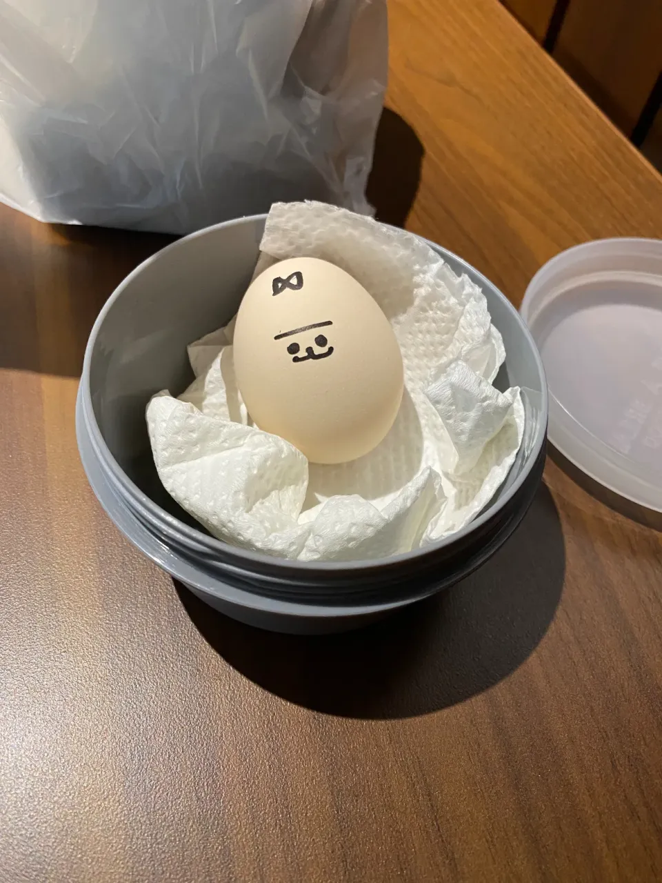 Snapdishの料理写真:2023/10/20 ゆで卵@N|ミィミィさん