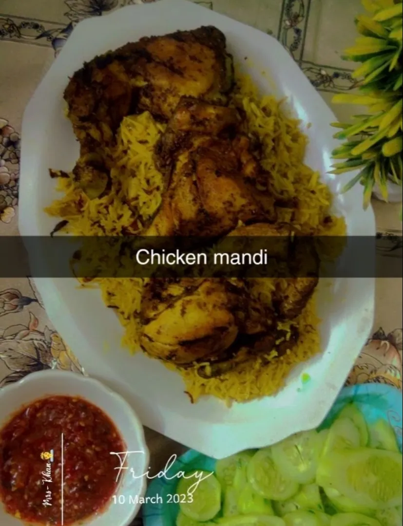 Snapdishの料理写真:Chicken Mandi|Gulfi Khanさん