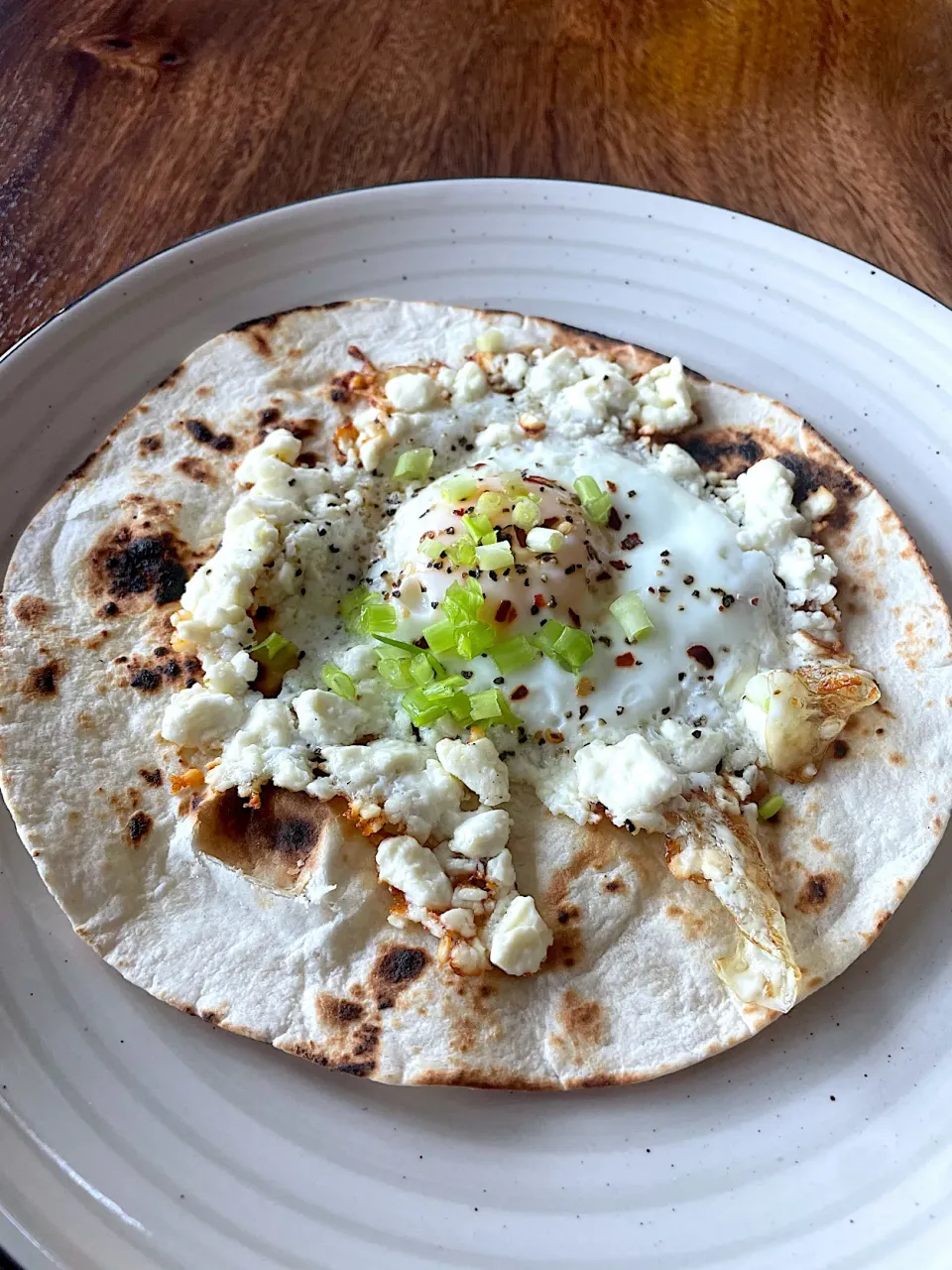 Feta Fried Egg on a Tortilla|kateさん