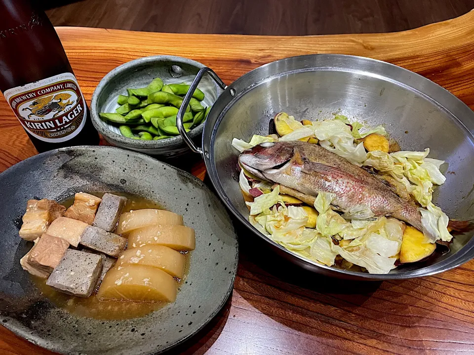 2023.10.21 鯛のちゃんちゃん焼き風🎉🎉🎉|ゆみずさん