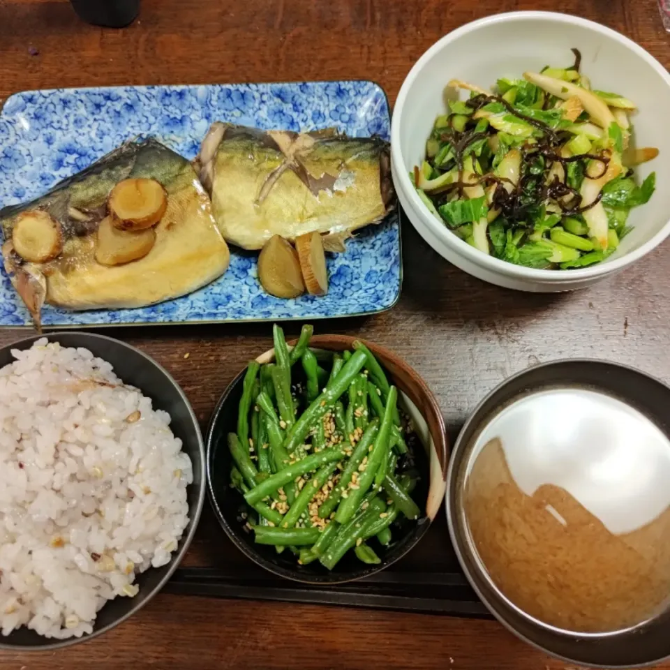 秋の土用なので青魚（鯖）|アクちゃんさん