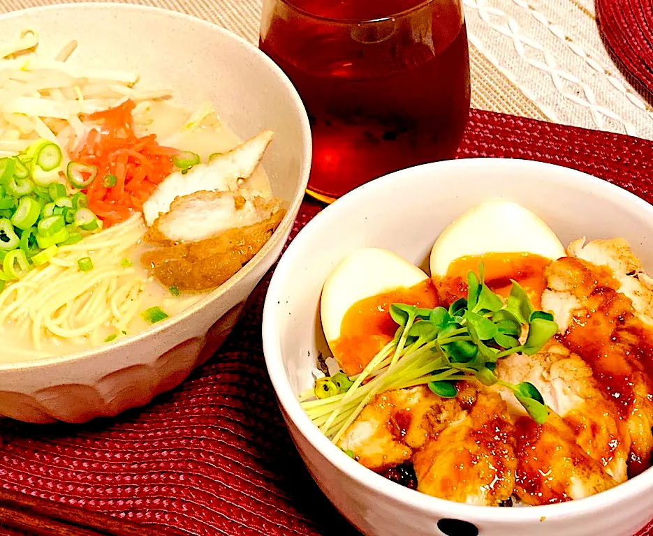 鶏チャーシュー丼|ねゆこさん