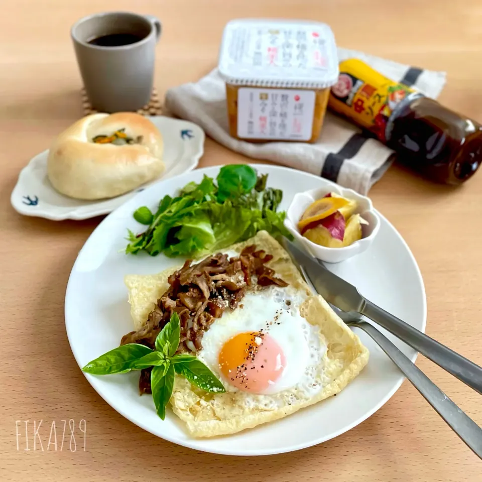 万能味ソースで ガレット風油揚げ|FIKA789さん