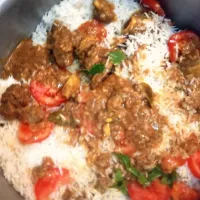 Rice🍚 with mutton|Ghulam Hussainさん