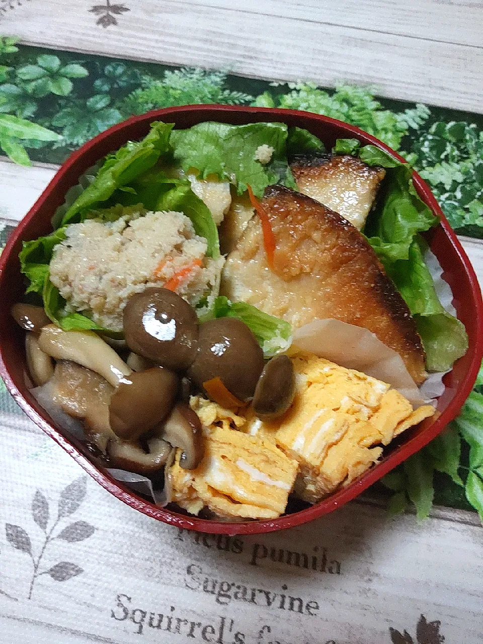 焼き魚弁当🍱|クータンさん