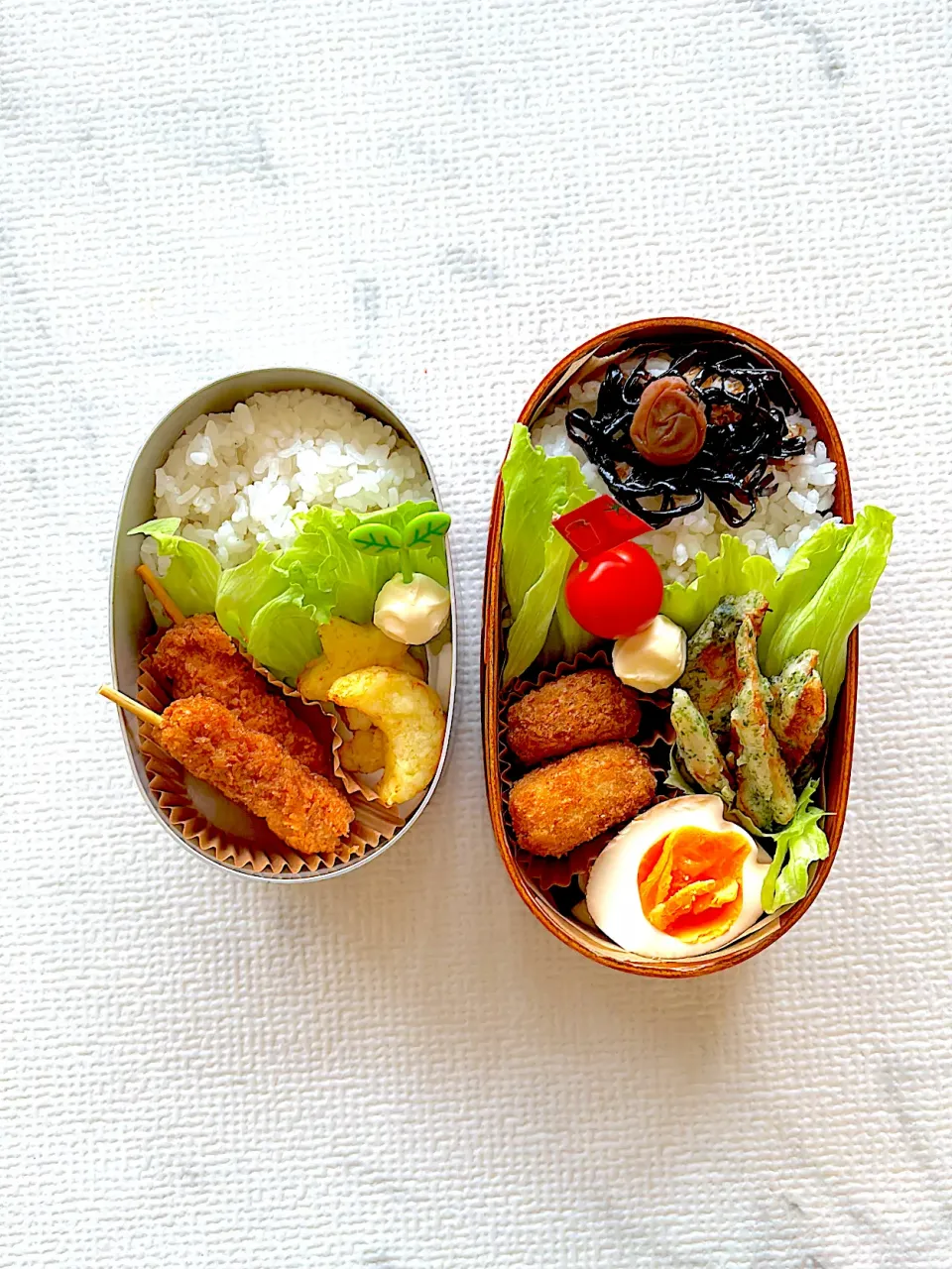 今日のオット弁当と、高1ムスメ弁当。|chi.aさん