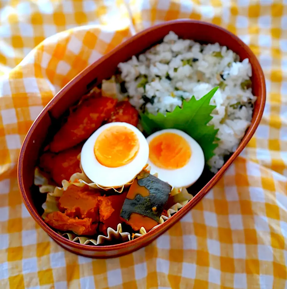 かぼちゃとヤンニョムチキンのお弁当|Junさん