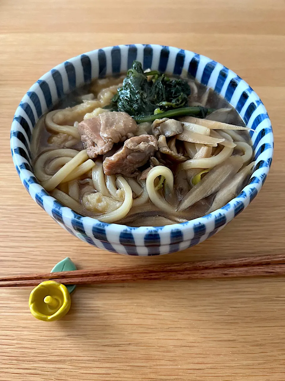 今日の朝ごはん~煮込みうどん~|ゆかｕさん