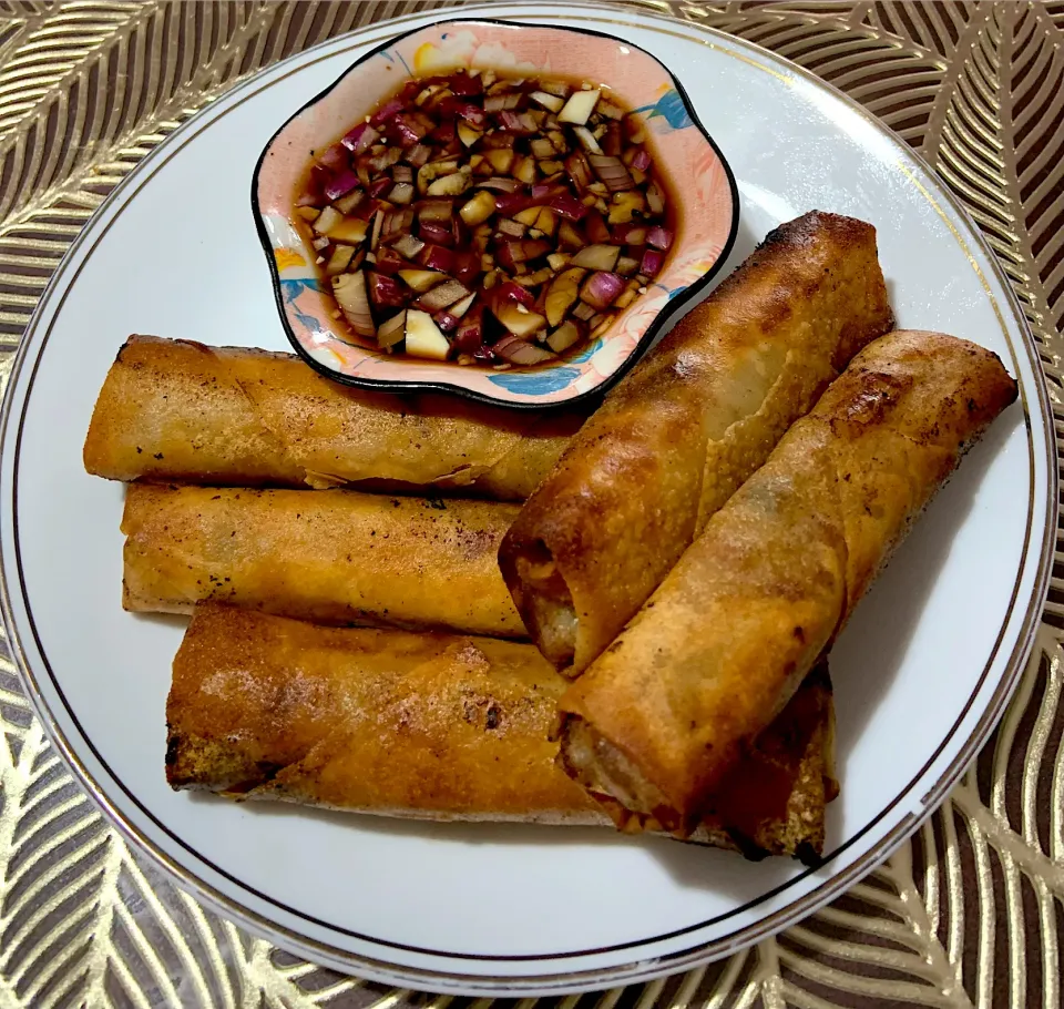 Fried vegtables spring roll|Ahnneさん