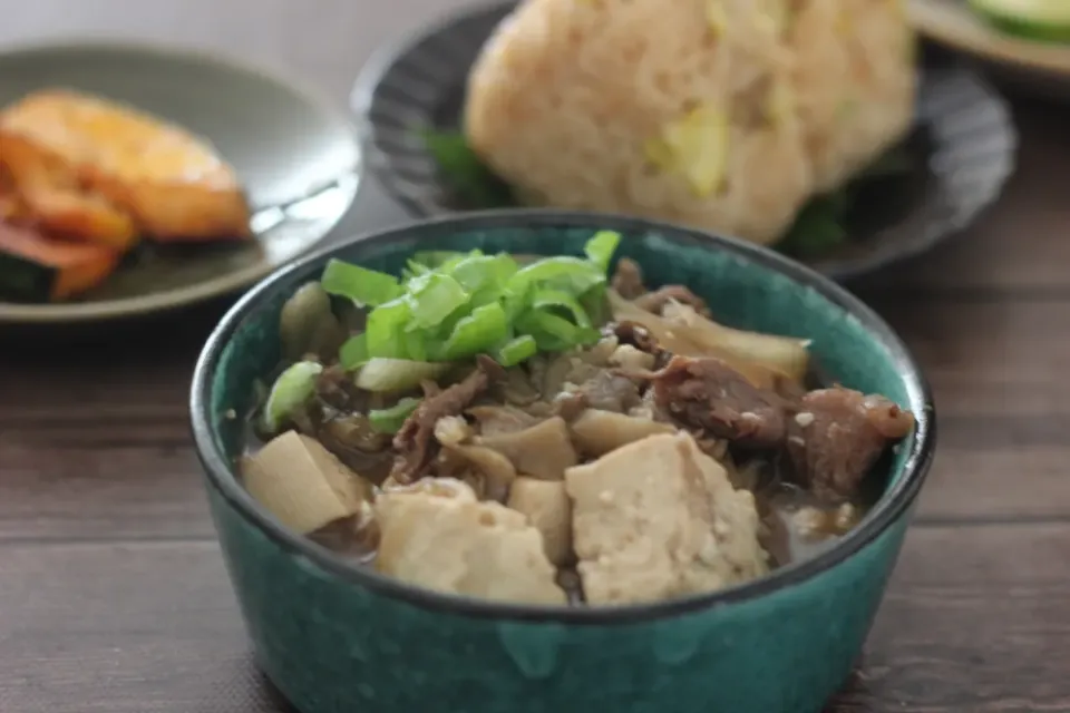 黒毛和牛の肉豆腐|ちいさなしあわせキッチンさん