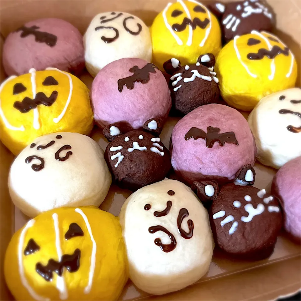 ハロウィンちぎりパン🎃👻|まっふぃーさん