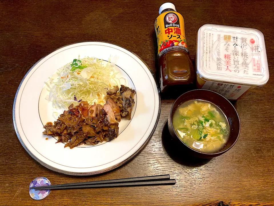 チキンソテー&キノコ万能味ソース|カドラさん