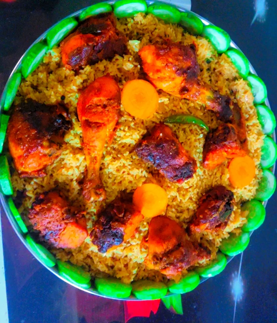 Methi Pulao & Chicken fry|Gulfi Khanさん