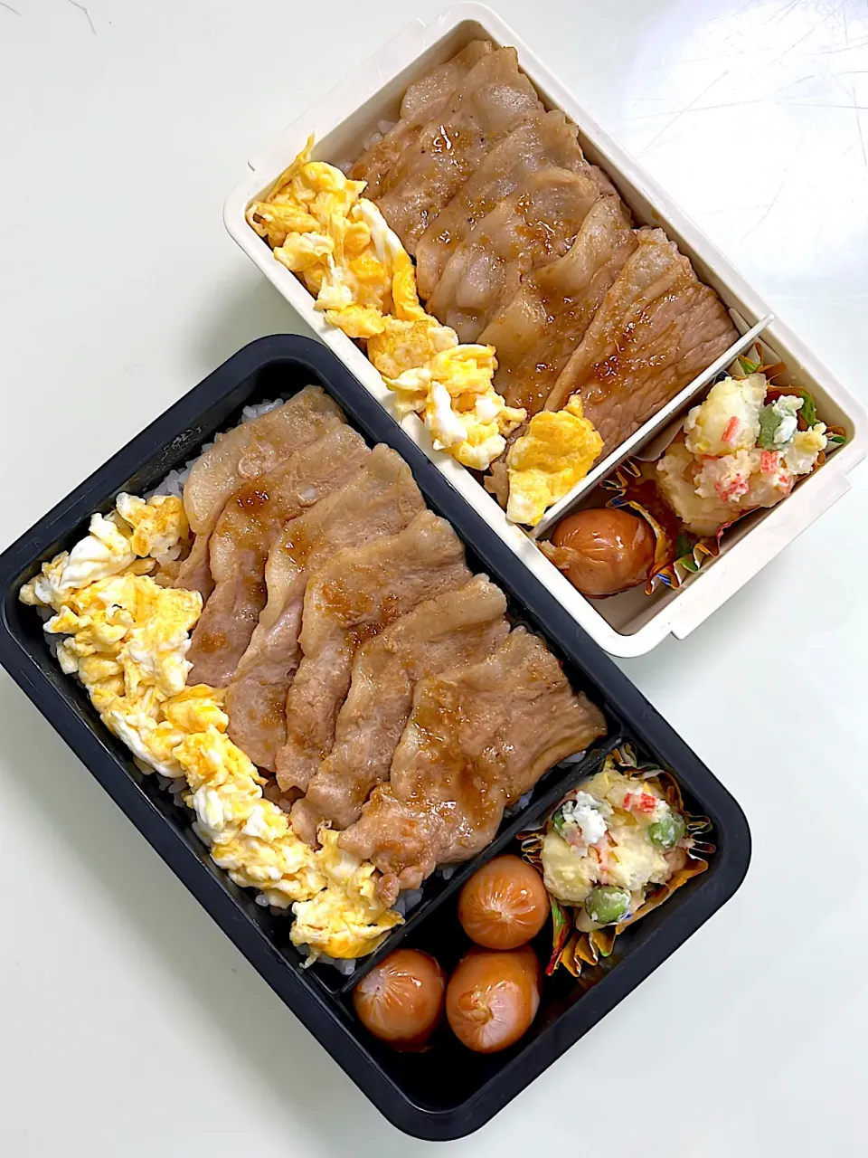 豚の生姜焼き弁当♪|ikumonさん