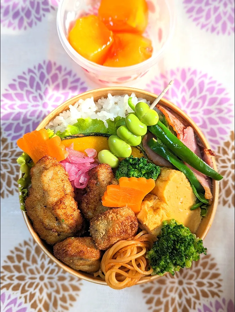 本日のお弁当〜牡蠣フライ弁当〜|f.1125beさん