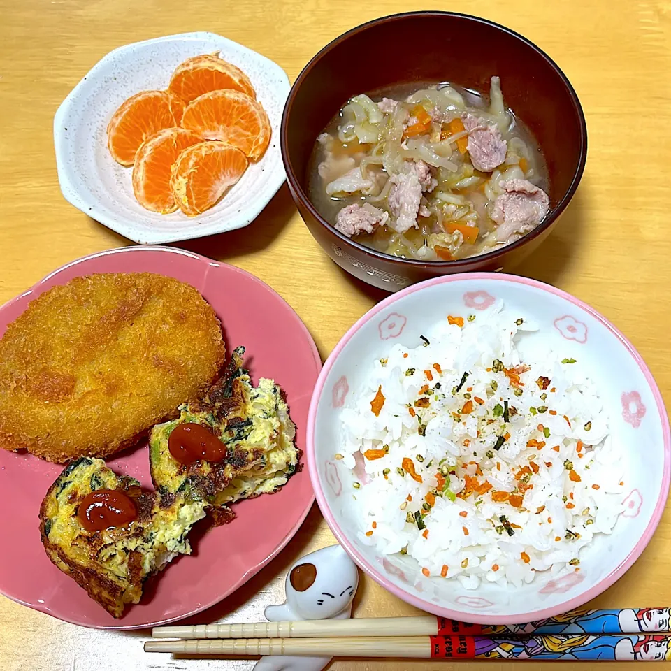 3歳児昼ご飯(2023/10/24)|Kahoさん