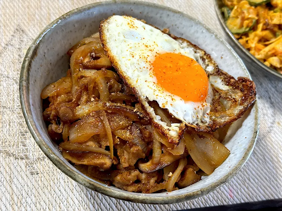 生姜焼き丼|しげさんさん