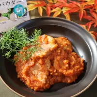 Snapdishの料理写真:豚ヒレ肉のトマト万能味ソース煮こみ