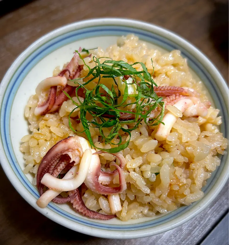 イカの炊き込みご飯|まっすーさん