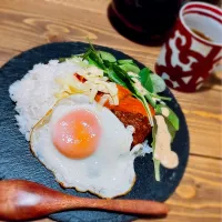 Snapdishの料理写真:ロコモコプレート|まなさん