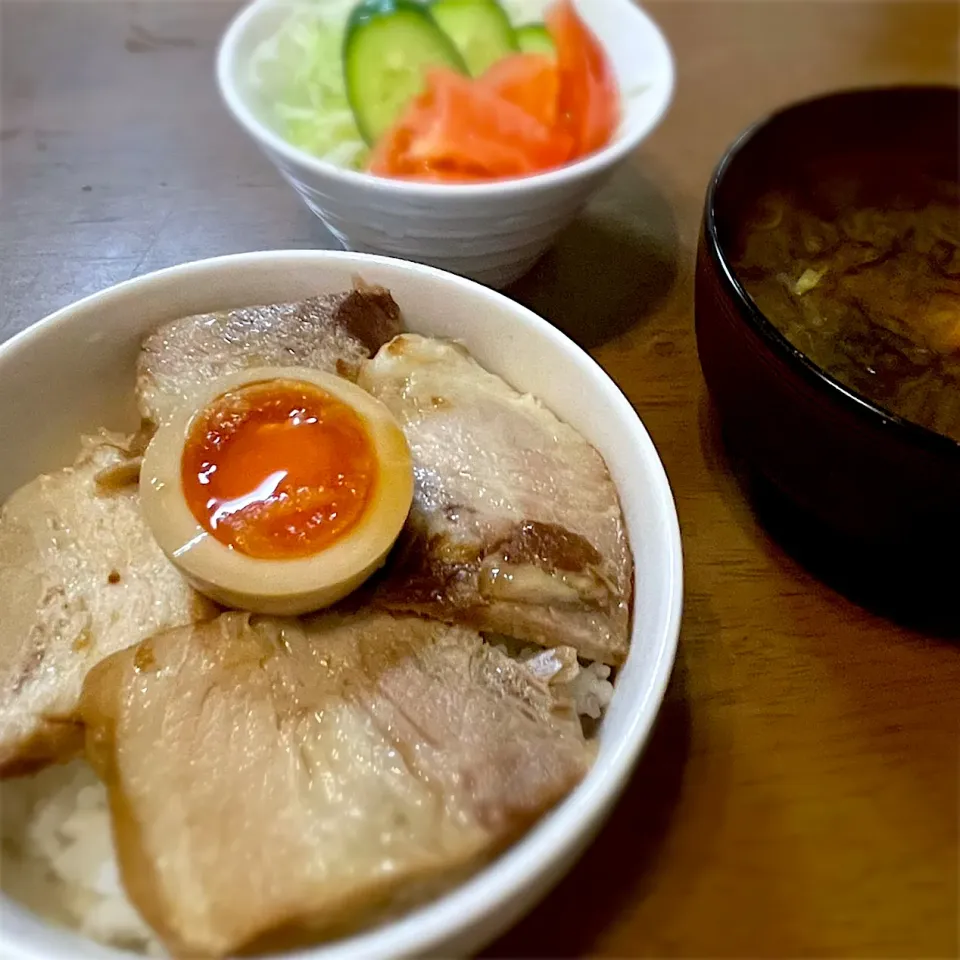 味玉チャーシュー丼|ｙａｋｋｏさん