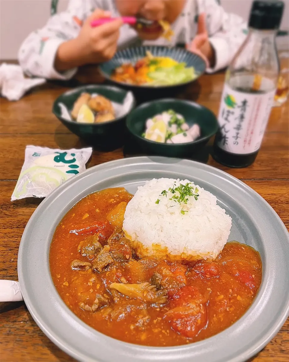 牛肉とじゃがいものトマト煮|ichikayaさん