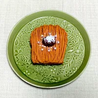 Snapdishの料理写真:モンブランのパウンドケーキ|梨恵さん