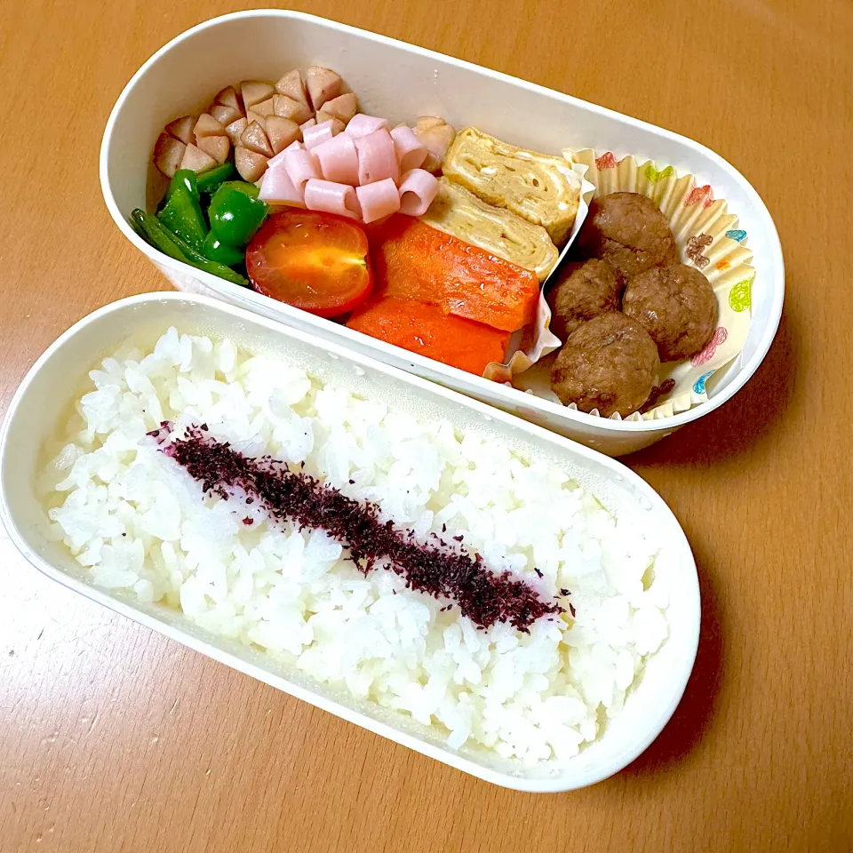 Snapdishの料理写真:小1娘のお弁当🍱|かなママさん