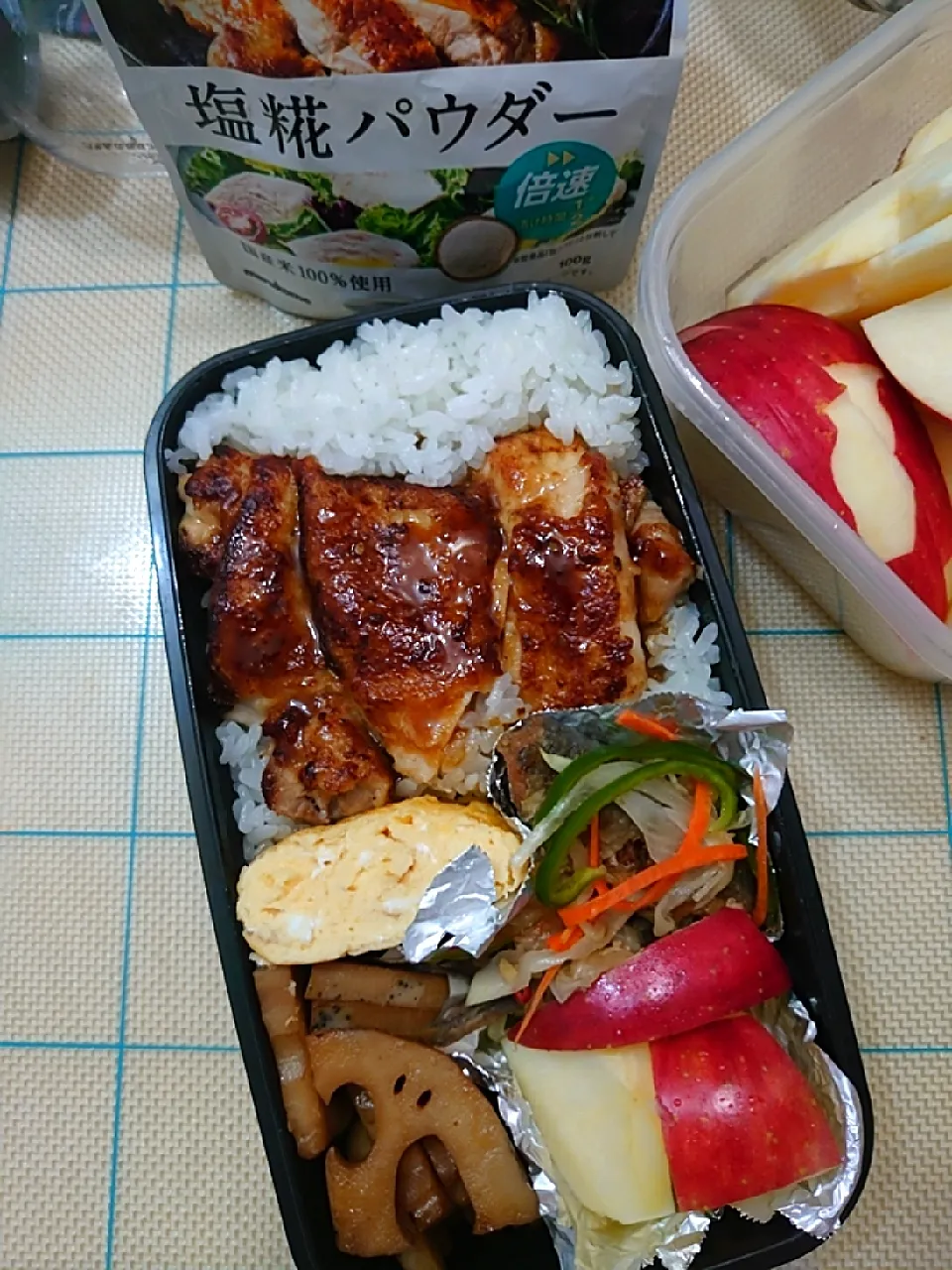 鶏の照り焼き弁当|to coさん