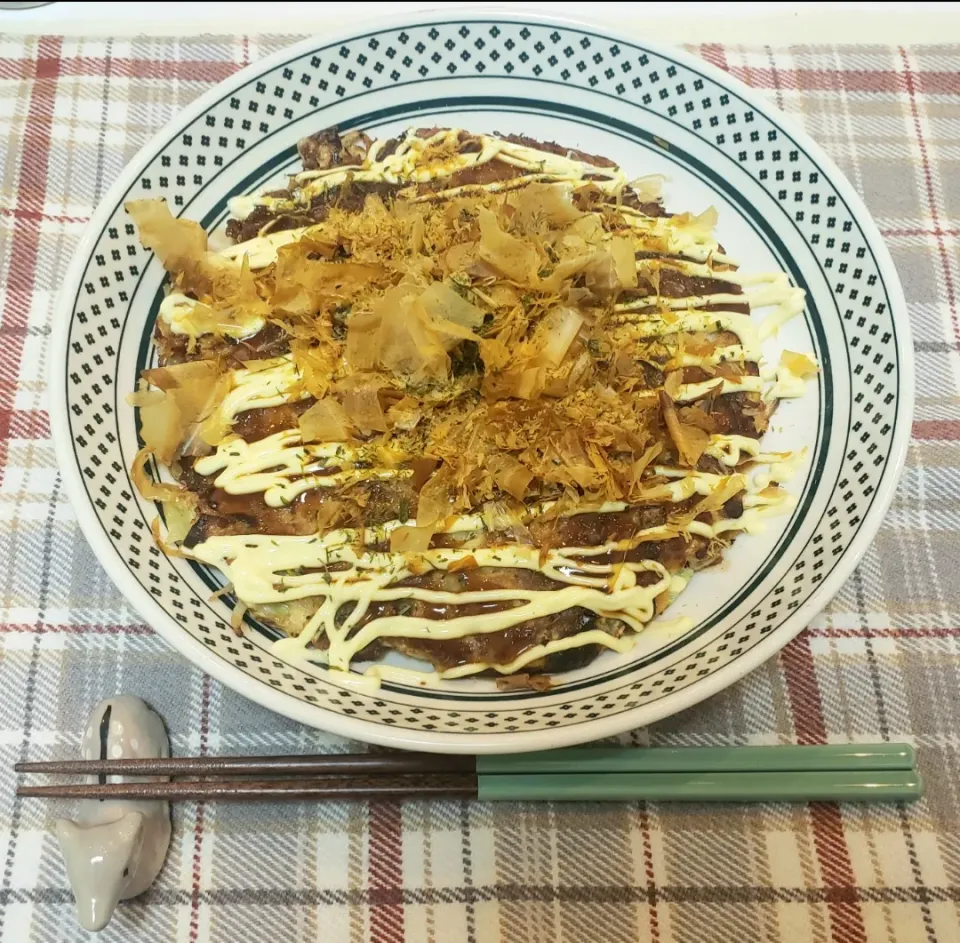 ひとり暮らしの夜ご飯
お好み焼き|keeijnsさん