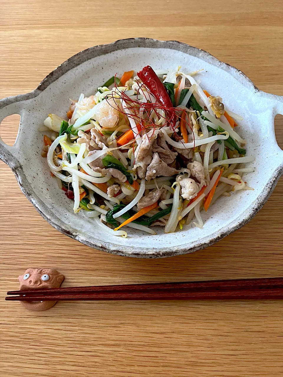 今日のお昼ごはん~具沢山塩焼きそば~|ゆかｕさん