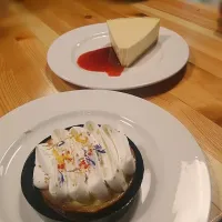 cheese cake and lemon tart|Rahimさん