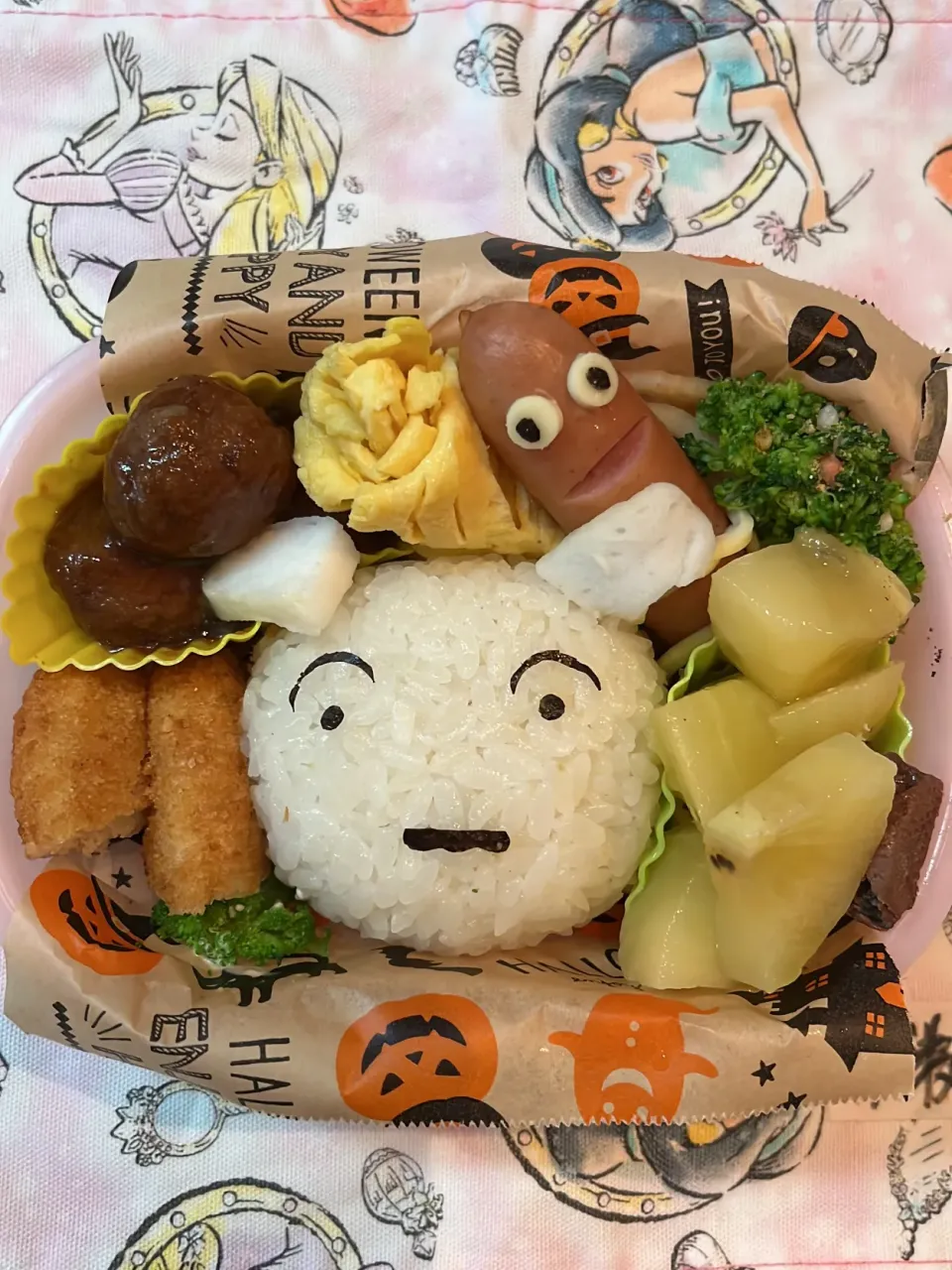 シロ幼稚園お弁当|リリさん