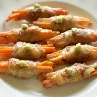 大根とにんじんの豚巻 まる生Wおろしぽん酢絡め|ヤマサ醤油公式アカウントさん