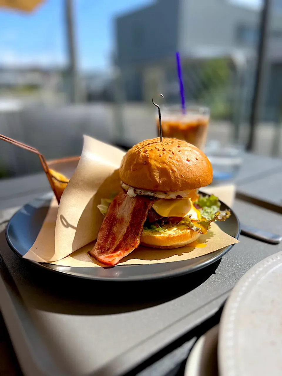 ボリューム満点バーガー🍔|クランちゃんさん