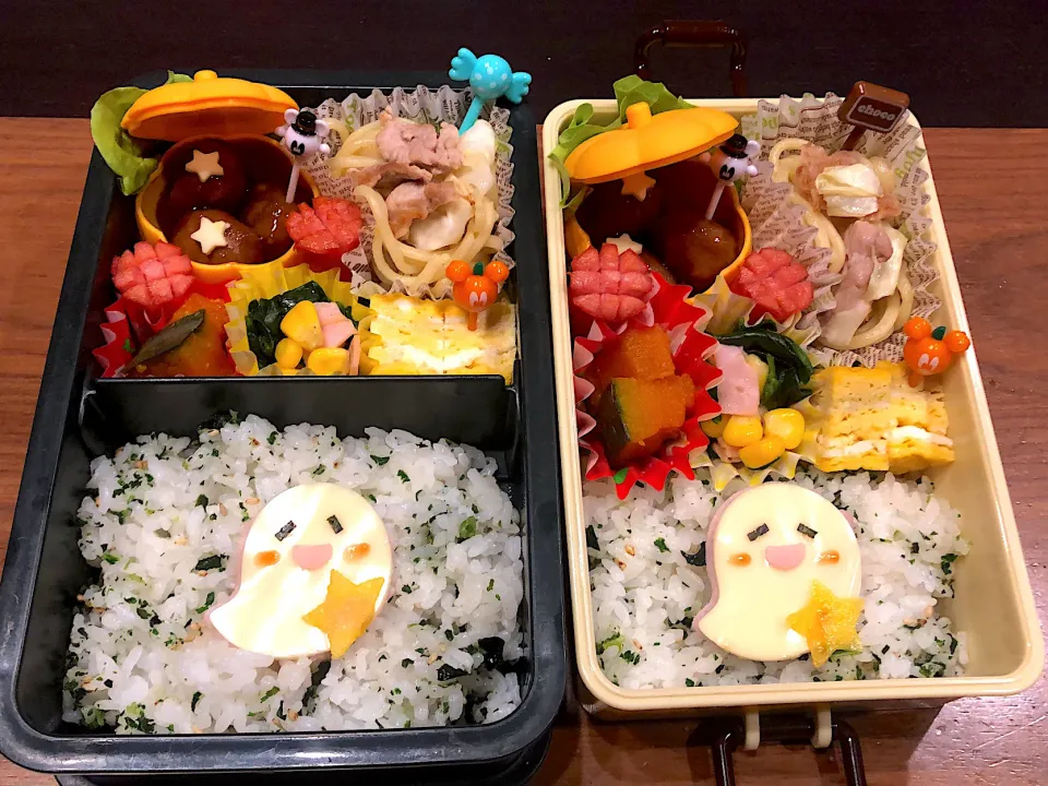 土曜学童ハロウィン🎃弁当|あゆぞーさん