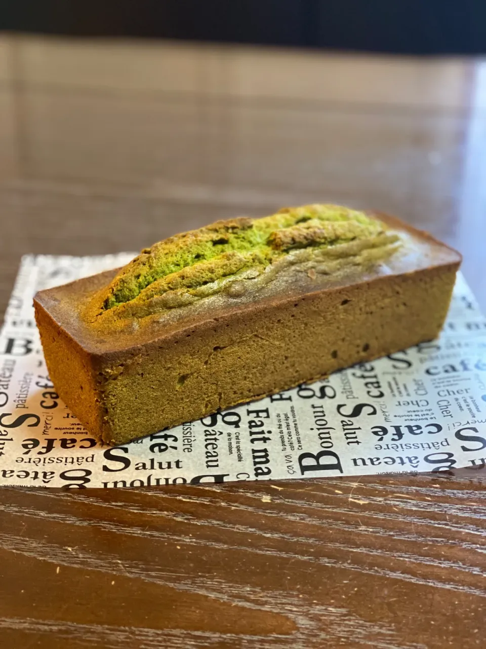 Snapdishの料理写真:抹茶パウンド|TOMOさん