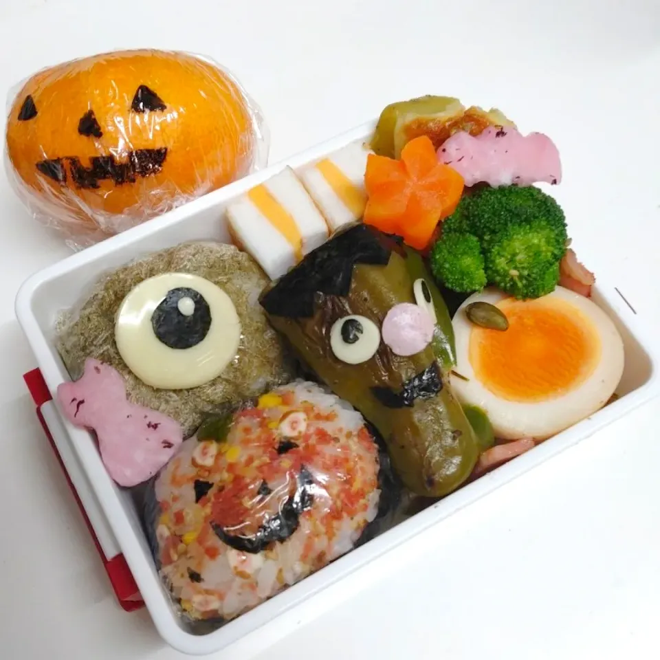 ハロウィン☆５歳お弁当|ゆりちさん