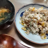 Snapdishの料理写真:鮭チャーハン|小吉さん