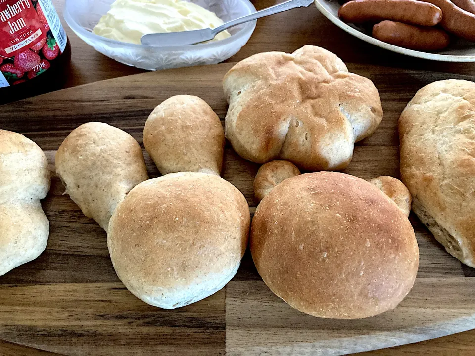 ＊可愛いパン焼いて朝食🐰🐻🌸＊|＊抹茶＊さん