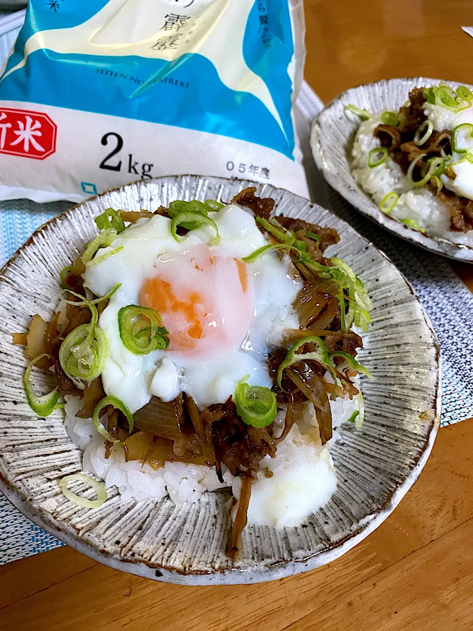 『晴天の霹靂』de 牛丼♬🐮|ぽっちさん