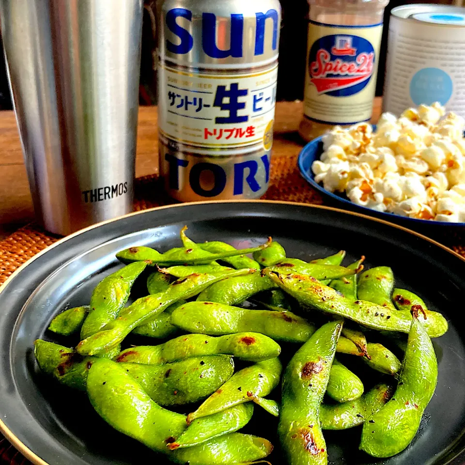 かおるさんの料理 焼き枝豆21|くろねこじったん‍さん