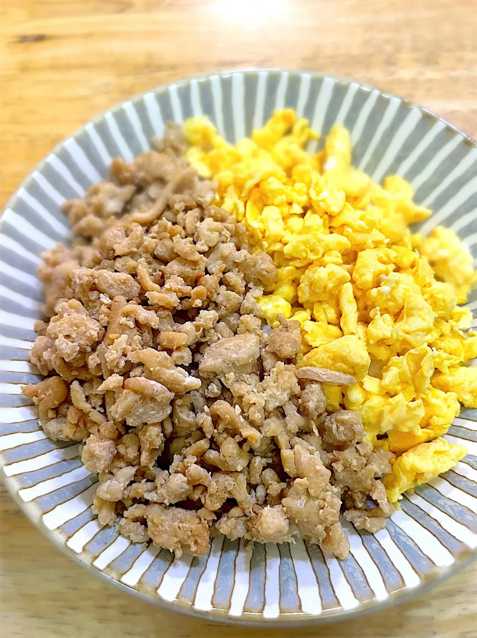 鶏そぼろ丼|パパ手料理さん