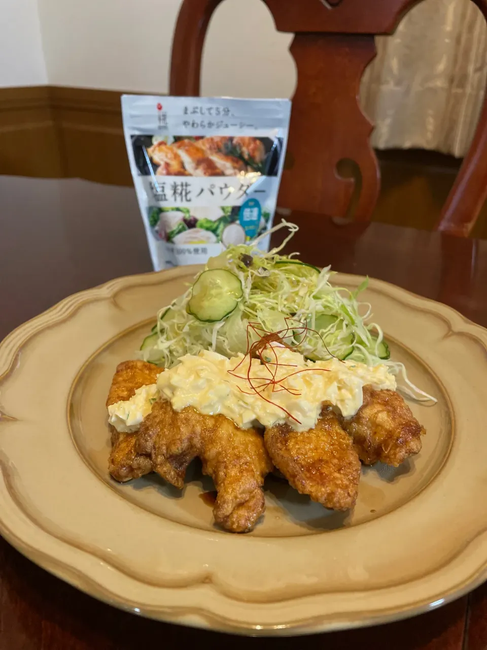 Snapdishの料理写真:驚くほどジューシーな鶏胸肉のチキン南蛮|m’chinさん