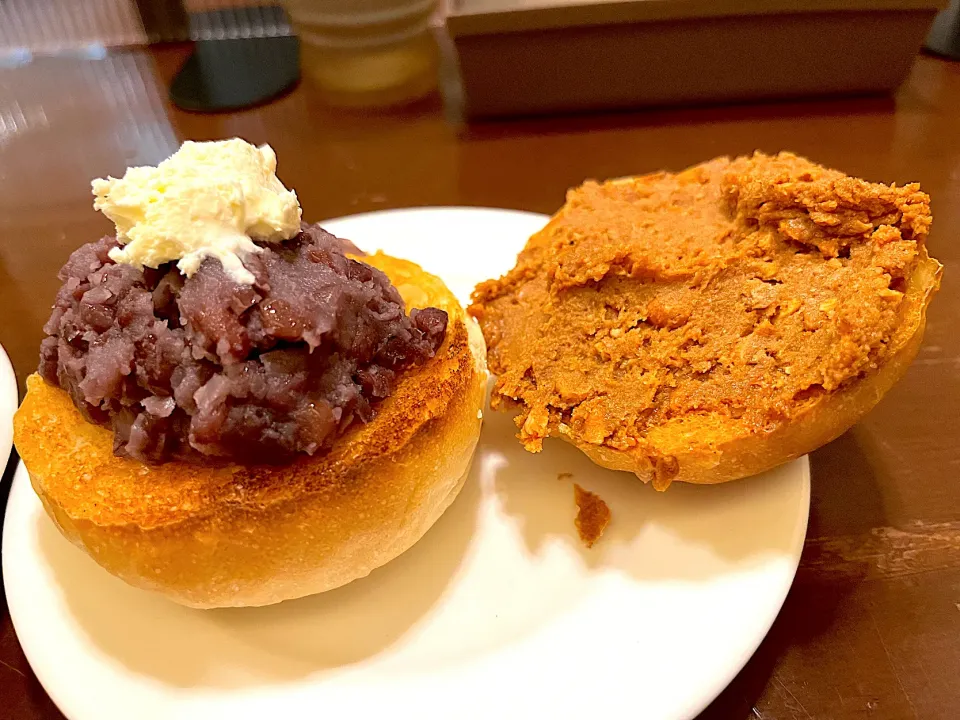 Snapdishの料理写真:あんバター&きなこバターin名古屋旅|えいぽんさん