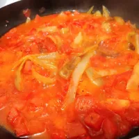 Snapdishの料理写真:Tomato and paper Macedonian food|Buvljak onlineさん