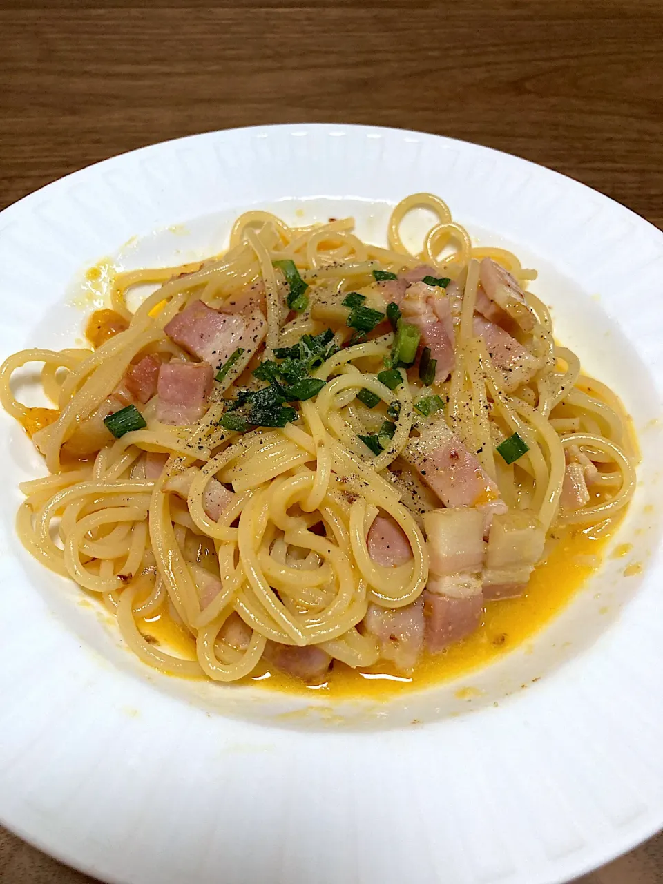 何食べシリーズ第二弾🍴カルボナーラ🍝|keitanさん