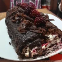 Chocolate cake roll|MFCook 🇬🇹さん