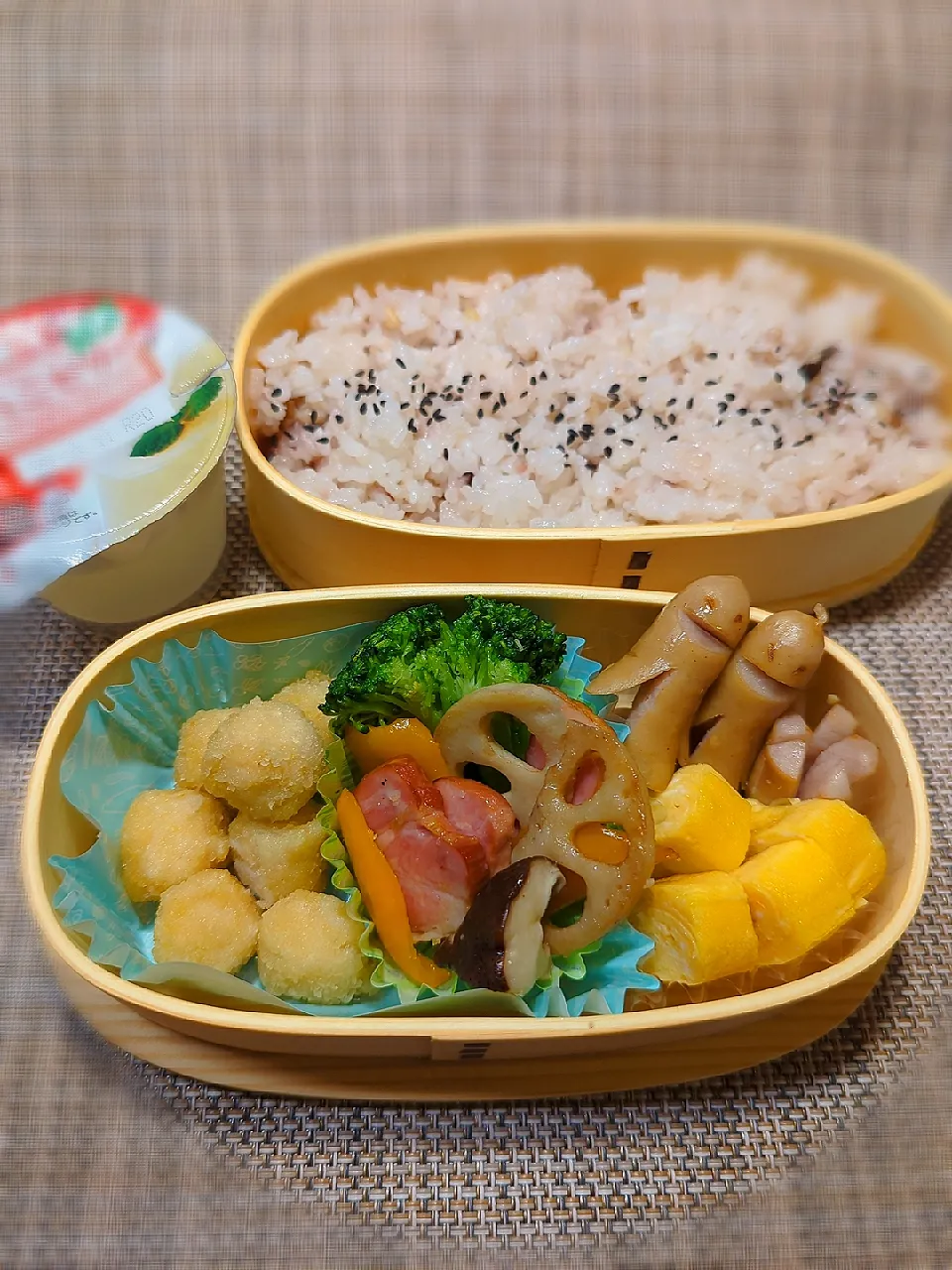 Snapdishの料理写真:中学生弁当 2023/10/30(月)|どかどかさん