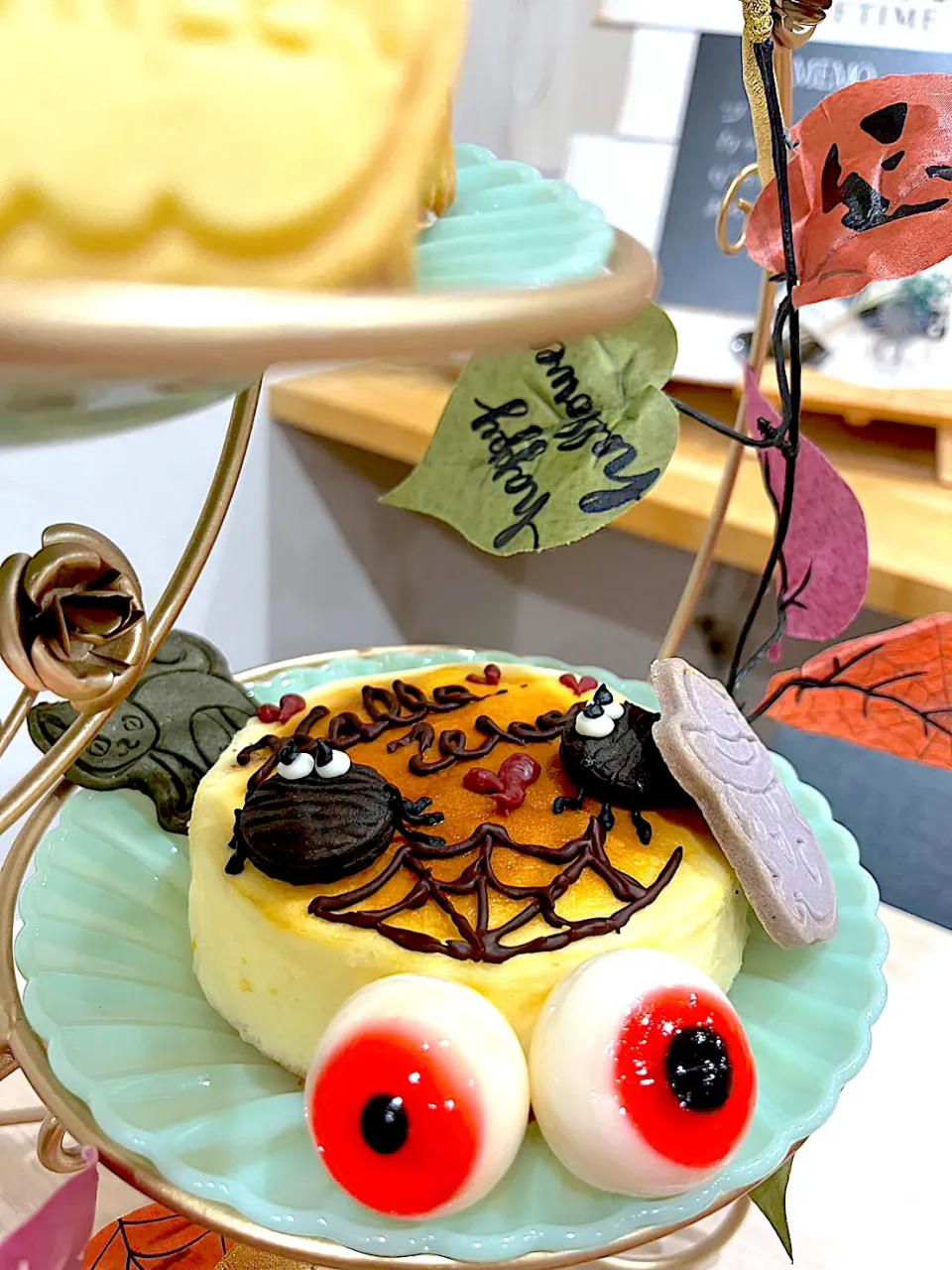 ハロウィンチーズケーキ|アパッチさん